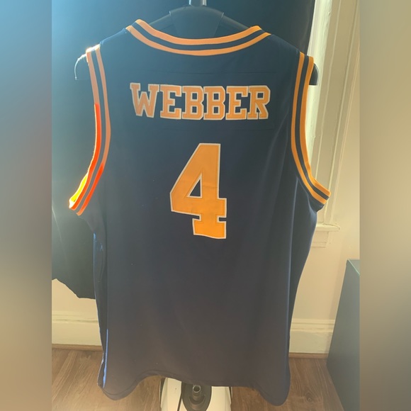 Authentic Chris Webber Michigan Jersey - Picture 2 of 4